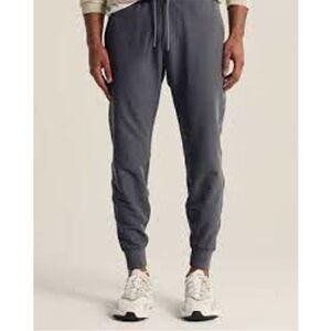 Abercrombie &‎ Fitch Men's Traveler Jogger Skinny Pants Stretch Gray Small